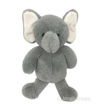 Плюшевый слоненок серый